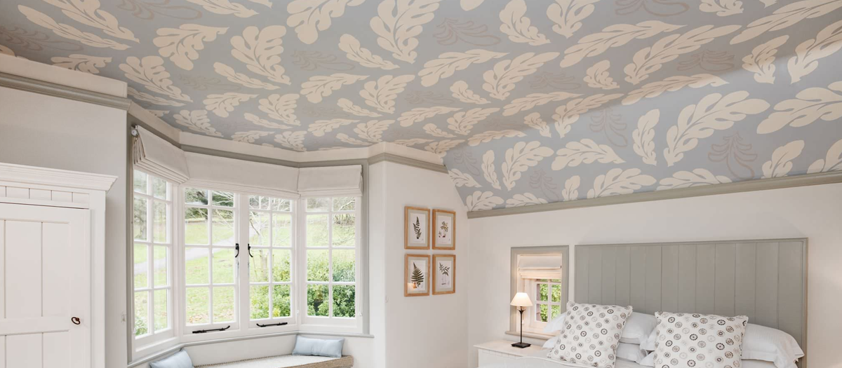 Ceiling wallpaper