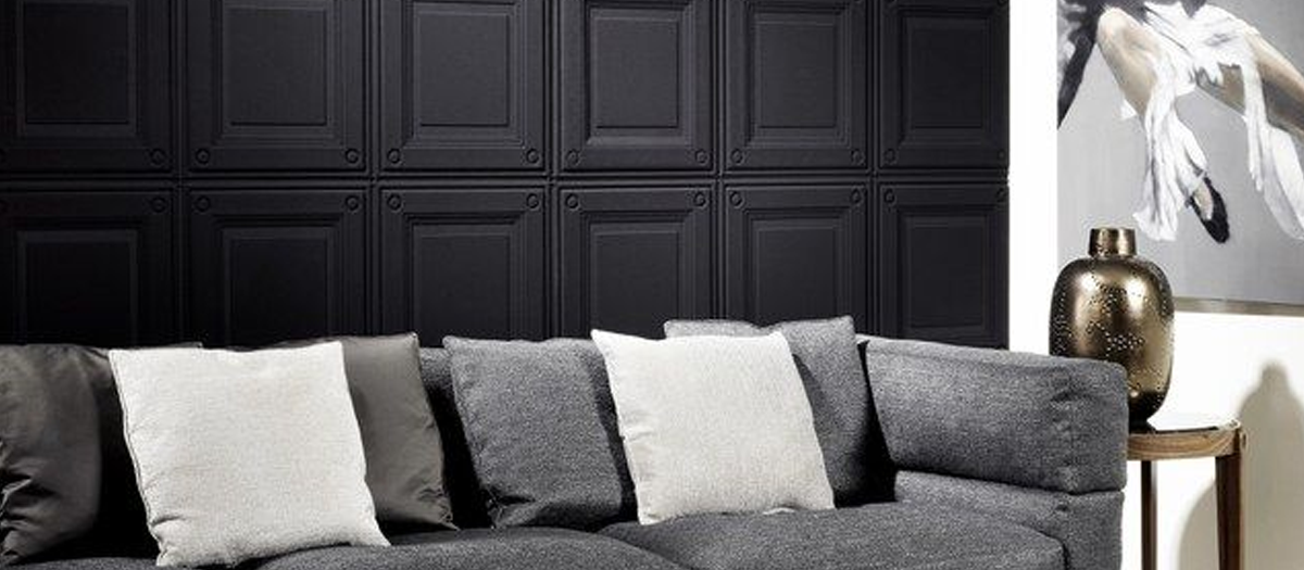 black wallpaper for walls