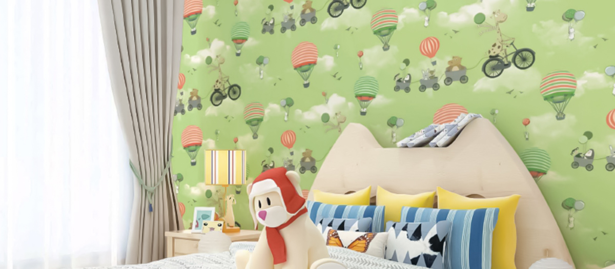 Educational wallpapers for kids room